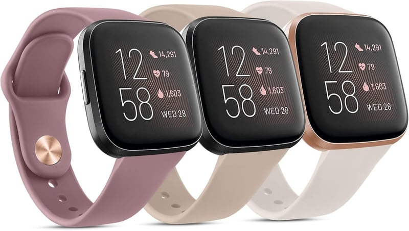 Vancle Fitbit Versa 2/Versa/Lite cserecsatorna, uniszex állítható szíj