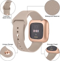 Vancle Fitbit Versa 2/Versa/Lite cserecsatorna, uniszex állítható szíj 3