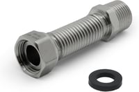 VANCOCO rozsdamentes acél rugalmas cső 1/2 col 75-130 mm 1