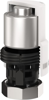 VANCOCO Termosztátikus Radiátorszelep M30×1.5mm Fehér Folyadék Érzékelő 6-28°C 5
