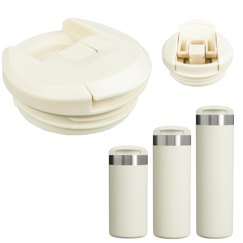 Capac de schimb VANEST pentru sticla Stanley AeroLight Transit – 340 ml, 473 ml, 567 ml – Alb, etanș, accesoriu pentru sticlă de voiaj fără BPA, 1 buc.