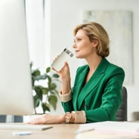 Capac de schimb VANEST pentru sticla Stanley AeroLight Transit – 340 ml, 473 ml, 567 ml – Alb, etanș, accesoriu pentru sticlă de voiaj fără BPA, 1 buc. 3