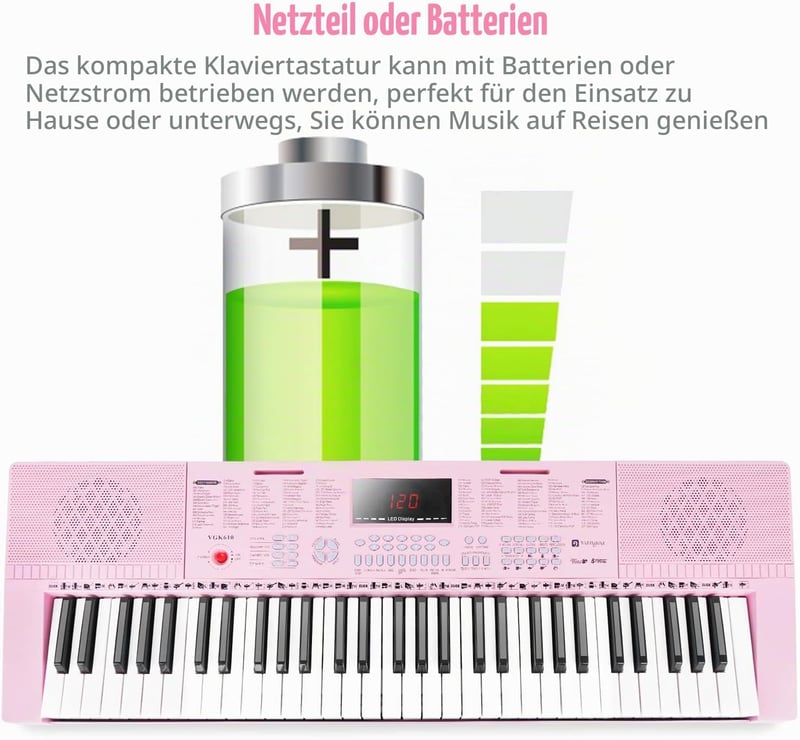 Vangoa elektronikus zongorakeyboard