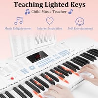Vangoa elektronikus zongorakeyboard 88 billentyűvel 4