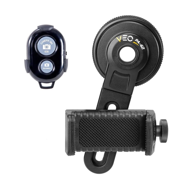 Adaptor smartphone Vanguard Veo PA-62 pentru binoclu - Suport fixare telefon pentru binocluri