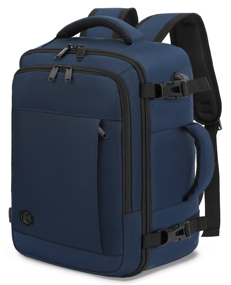 VANKEV Kabínový kufor Batoh 40x20x25 cm Ryanair Príručná batožina Cestovná taška na notebook do lietadla