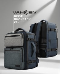 VANKEV Príručná batožina Batoh 40x30x20 cm Kompatibilný s Ryanair easyJet Eurowings Wizz Air Cestovná taška Rozmery kabínovej batožiny 8