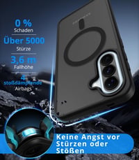 Magnetický kryt na Samsung Galaxy A57 5G Vansdon, čierny — sklenená fólia chýba, v balení je len kryt (stav: pozri 2. obrázok) 4