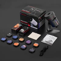 VanSmaGo HD projektor zvjezdanog neba, noćna lampa s rotacijom od 360°, duboka crna 9