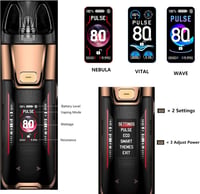 Vaporesso Luxe XR Max 2 e-cigaretta készlet 80W, 3200 mAh, 5 ml pod, MTL/DTL - Storm Blue 3