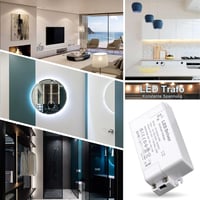 VARICART LED Transzformátor 24V 30W - Kompakt Tápegység 230V-ról 24V DC 1250mA - LED Szalagokhoz, G4, MR11, MR16 Izzókhoz 7
