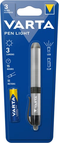 VARTA 5mm LED ceruzkové svietidlo s 1x High Energy AAA batériou – Kompaktné vreckové svetlo 2
