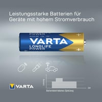 VARTA Longlife Power AA LR6 alkáli ceruzaelem - 1,5 V - 20 db 8