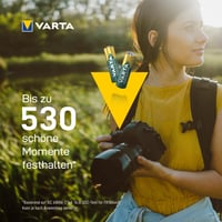 Nabíjateľné batérie VARTA AA 4 ks - Recharge Accu Power on Demand ceruzkové batérie balenie 6
