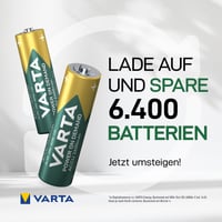 Nabíjateľné batérie VARTA AA 4 ks - Recharge Accu Power on Demand ceruzkové batérie balenie 2