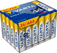 VARTA Energy AAA alkáli elem LR03 1,5V - 24 db 1