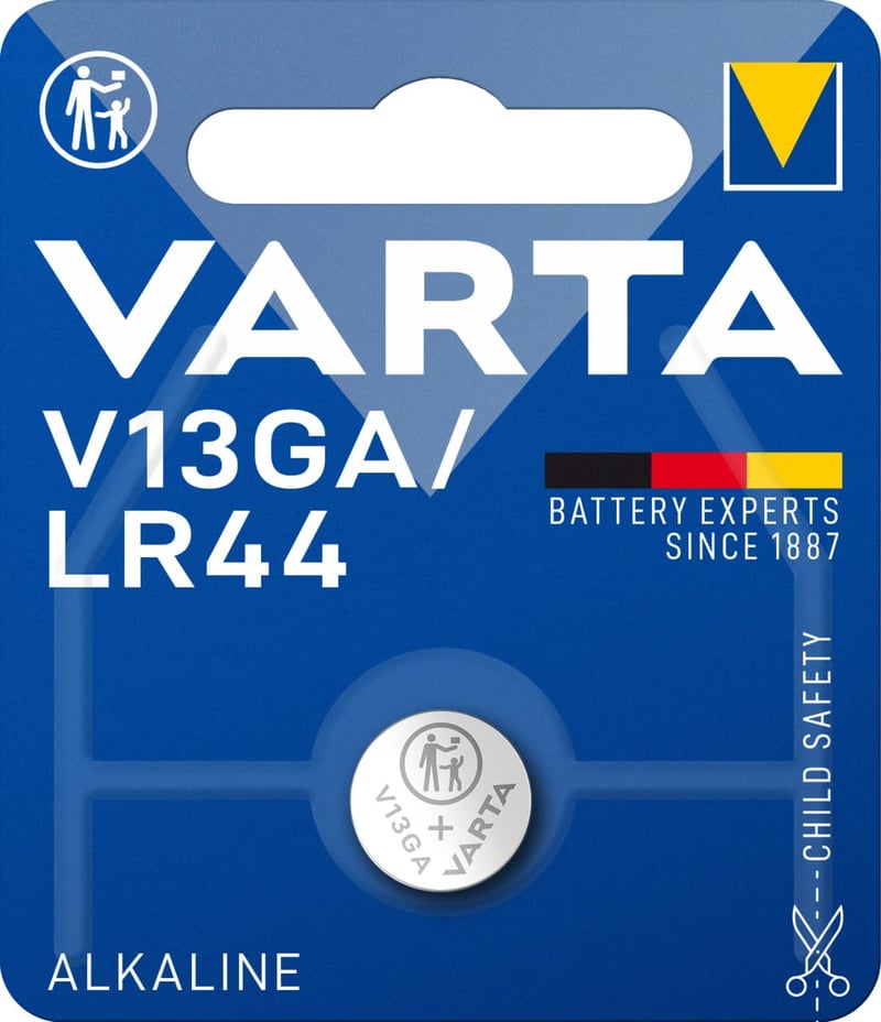 Gombíková batéria VARTA Alkaline Special V13GA/LR44 - 1,5V, 1 ks