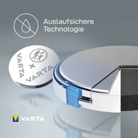 Lítiová gombíková batéria VARTA CR2032 3V – priemer 20 mm, výška 3,2 mm, 230 mAh, balenie 5 ks 9