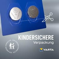 Lítiová gombíková batéria VARTA CR2032 3V – priemer 20 mm, výška 3,2 mm, 230 mAh, balenie 5 ks 7
