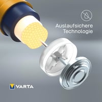 Baterii Alcaline VARTA Longlife AA – Pachet de 24 bucăți (Cube) 9