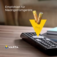 Baterii Alcaline VARTA Longlife AA – Pachet de 24 bucăți (Cube) 6