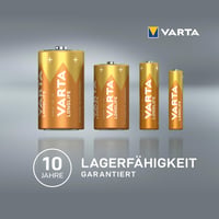 Baterii Alcaline VARTA Longlife AA – Pachet de 24 bucăți (Cube) 10
