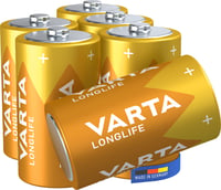 Alkalická batéria Varta Longlife D (Mono) - 6 ks 1