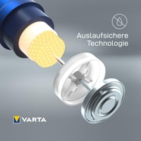 Baterii alcaline VARTA Longlife Power AAA, 20 buc (16+4) - 1,5V, pentru jucării, mouse wireless, lanternă, fabricate în Germania 6