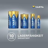 Baterii alcaline VARTA Longlife Power AAA, 20 buc (16+4) - 1,5V, pentru jucării, mouse wireless, lanternă, fabricate în Germania 5