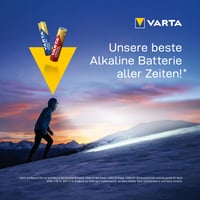 Baterii alcaline VARTA Longlife Power AAA, 20 buc (16+4) - 1,5V, pentru jucării, mouse wireless, lanternă, fabricate în Germania 3