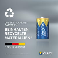 Baterii alcaline VARTA Longlife Power mărimea D, 1,5V - Mono, 4 bucăți 5
