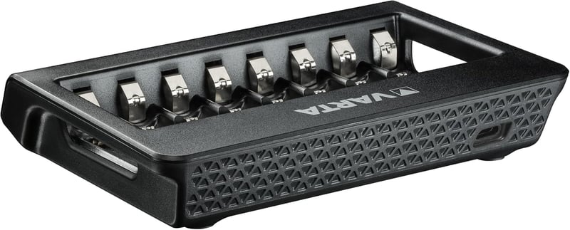 VARTA Multi Charger+ 8 részes akkumulátor töltő AA AAA 9V elemekhez - Single, LCD Multi Charger+