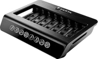 VARTA Multi Charger+ 8 részes akkumulátor töltő AA AAA 9V elemekhez - Single, LCD Multi Charger+ 4