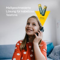 Acumulatori reîncărcabili VARTA Recharge Accu Phone AAA Micro 800 mAh NiMH pentru telefon fără fir, 2 bucăți 4