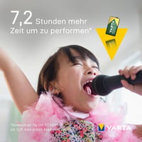 Acumulator VARTA Recharge Accu Power 9V, reîncărcabil, 200 mAh, 1 bucată, fără efect de memorie, preîncărcat, gata de utilizare 6
