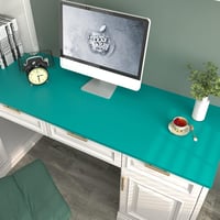 VaryPaper Öntapadós Tapéta Kék 81cm×9m - Retro Stílusú Vinyl Faldekoráció Konyhába, Fürdőszobába, Nappaliba - Vízálló Bútor Fólia Asztalra,  9