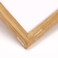 Vasemouh MDF okvir za slike 40x40 cm, efekt drveta, dekorativni okvir za vješanje na zid 4
