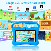 VASOUN K7 gyerek tablet 7", Android 13, 4GB RAM, 32GB - kék - 3-7 éves korig 2