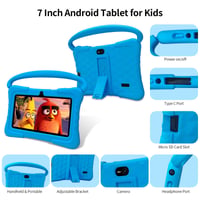 VASOUN K7 gyerek tablet 7", Android 13, 4GB RAM, 32GB - kék - 3-7 éves korig 9