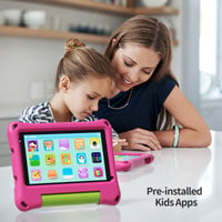 VASOUN detský tablet 7 palcov, Android 13, 32 GB, rodičovská kontrola, duálny fotoaparát, ochrana zraku, predinštalované aplikácie, WiFi 6