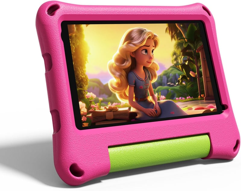 VASOUN detský tablet 7 palcov, Android 13, 32 GB, rodičovská kontrola, duálny fotoaparát, ochrana zraku, predinštalované aplikácie, WiFi