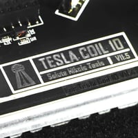 Vastarry Tesla Tekercs 10cm Zenei Elektromágneses Modell Vezeték Nélküli Átvitel 4