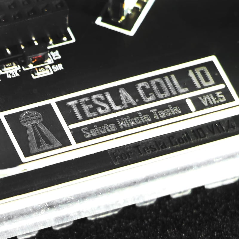 Vastarry Tesla Tekercs 10cm Zenei Elektromágneses Modell Vezeték Nélküli Átvitel