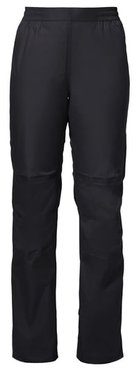 Dámske nepremokavé cyklistické nohavice do dažďa VAUDE Drop Pants II, ľahké vrchné nohavice, priedušné, čierne, veľkosť 44 Short 1