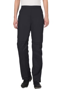 Dámske nepremokavé cyklistické nohavice do dažďa VAUDE Drop Pants II, ľahké vrchné nohavice, priedušné, čierne, veľkosť 44 Short 2