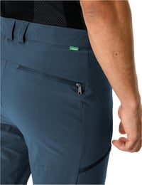 Pantaloni de drumeție pentru bărbați VAUDE Farley Stretch T-Zip Pants III cu picioare detașabile - Dark Sea, mărimea 50-Long, pantaloni de trekking elastici, cu uscare rapidă 6