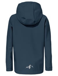 Geacă softshell pentru copii VAUDE Kids Kinich - culoarea dark sea, mărimea 158-164 2