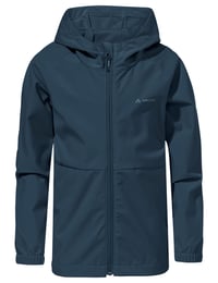 Geacă softshell pentru copii VAUDE Kids Kinich - culoarea dark sea, mărimea 158-164 1