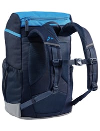 Detský turistický batoh VAUDE Puck s pláštenkou, 10 l – modrý/eclipse 2