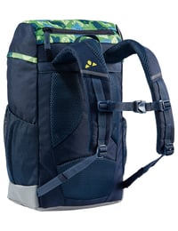 Detský turistický batoh VAUDE Puck s pláštenkou, 10 l – modrý/eclipse 7